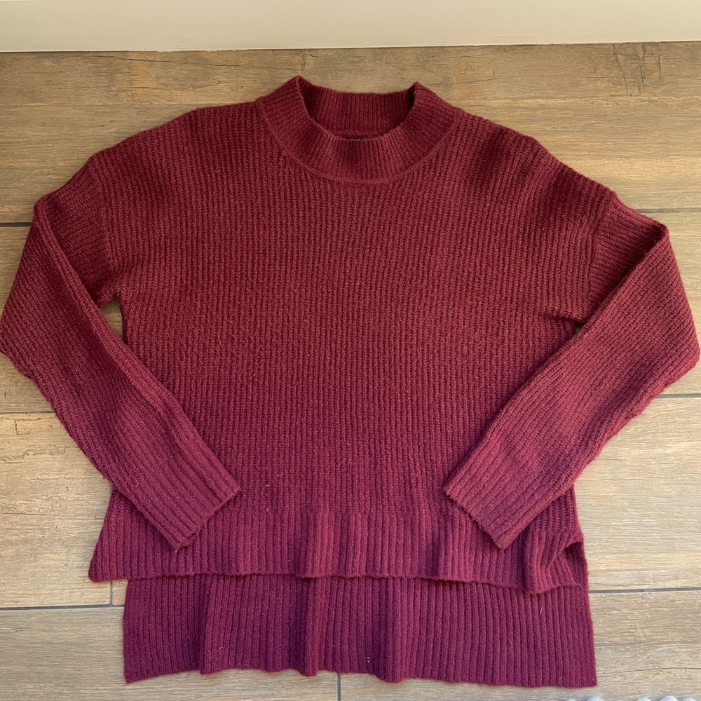 Ambiance Apparel Burgundy Sweater